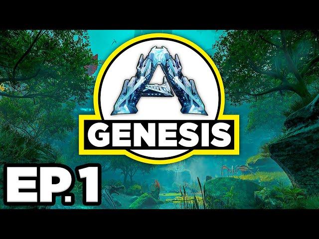 ARK: Genesis Ep.1 - NEW HLN-A COMPANION, X DINOSAURS, DODO BASKETBALL! (Modded Gameplay Let's Play)