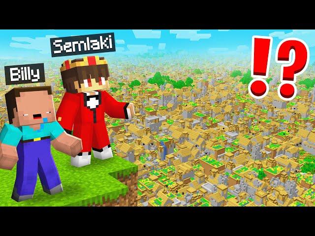 Semlaki und Billy Finden ein SUPER DORF in Minecraft!