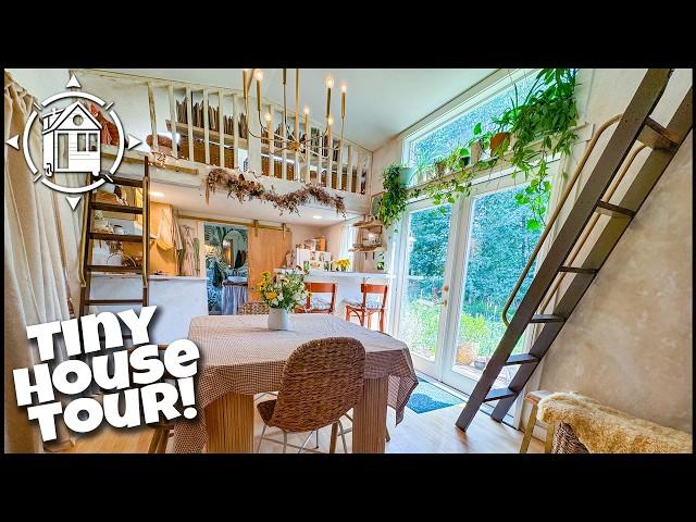 Single Mom + 2 young sons live in stunning Tiny Home & farm