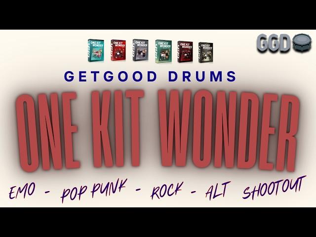 Best drum vst for Emo / Pop Punk / Punk / Rock / Alt drum sounds. (GGD One Kit Wonder Shootout)