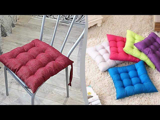 Chair cushion. Easy way, beautiful result