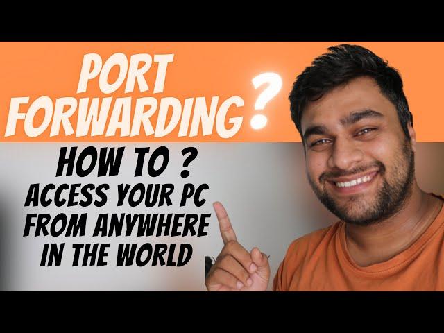 Port Forwarding ! How to Access Your PC Files From Anywhere In The World ? FTP Server Windows 10