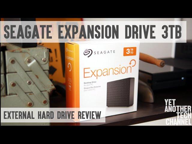 Seagate Expansion Drive 3TB - USB 3.0 external hard drive review