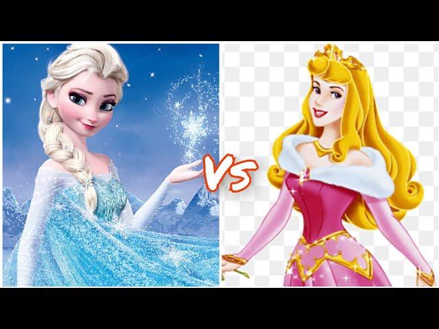 Elsa Vs Aurora.