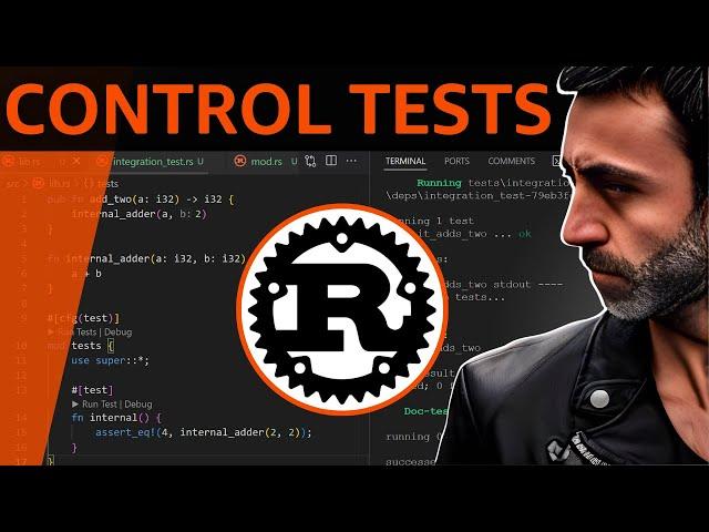 Controlling How Tests Are Run in Rust - Full Crash Rust Tutorial for Beginners