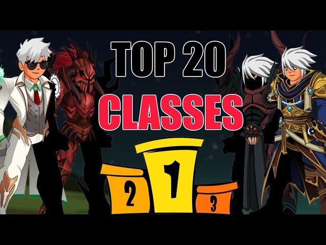 AQW Top 20 Classes | (Player Voted) Favourite Community Classes