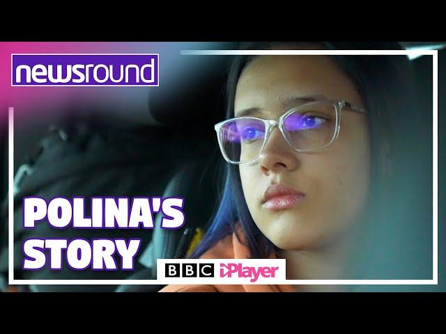 From Ukraine to the UK: Polina's Story | Newsround