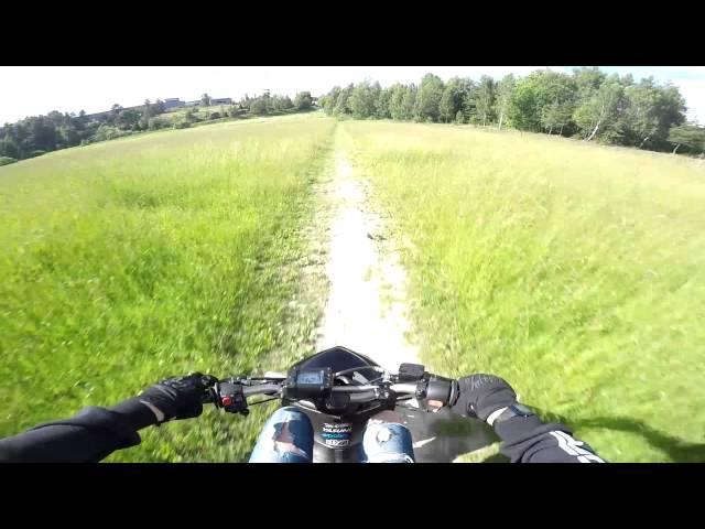 Police Chase on a 70cc Moped