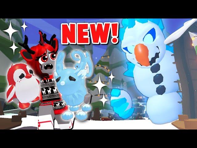 *NEW* Pets and STORY GAME: Frost Claws Fury! | Roblox Adopt Me