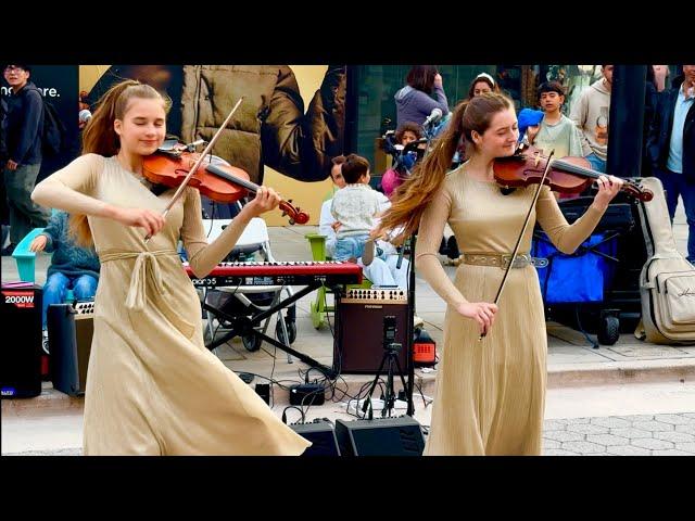 Karolina Protsenko  &  Avelina Kushnir - (violin cover).The best acapella ‘’Nothing to the blood..’’