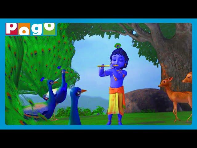 Little Krishna 🪈| One Name, Many Adventures! | Best Animations | Kids Stories | @PogoChannel