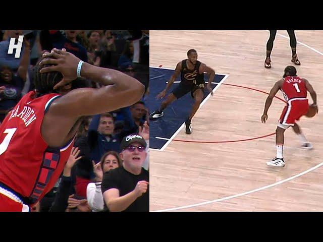 James Harden Reaction After COOKING Evan Mobley is HILARIOUS 