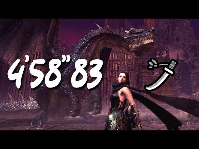 4'58"83 Fatalis World Record | Solo LS Freestyle | MHW:IB Fade to Black [PC]