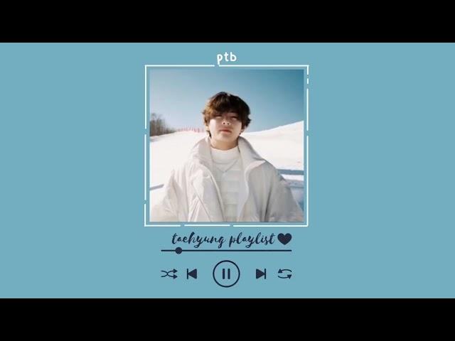 taehyung playlist, winter and christmas playlist/ a warm hug in the winter, relax, study, sleep️