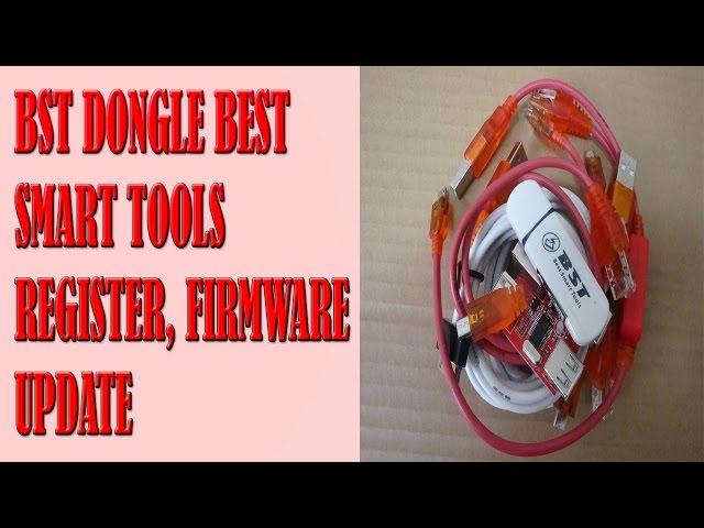 How to Install BST Dongle Best Smart Tools & Register, Firmware Update and Using Easy Step by Step