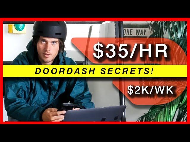 DoorDash Driver: Best Tips for Beginners ($35/hr)