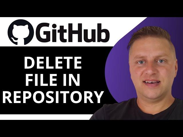 How to Delete a File in GitHub Repository | GitHub Tutorial 2025