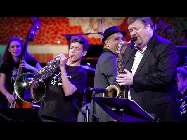 2015 Wave SANT ANDREU JAZZ BAND -MAX SALGADO trompa- JOEL FRAHM saxo tenor JOAN CHAMORRO direccion