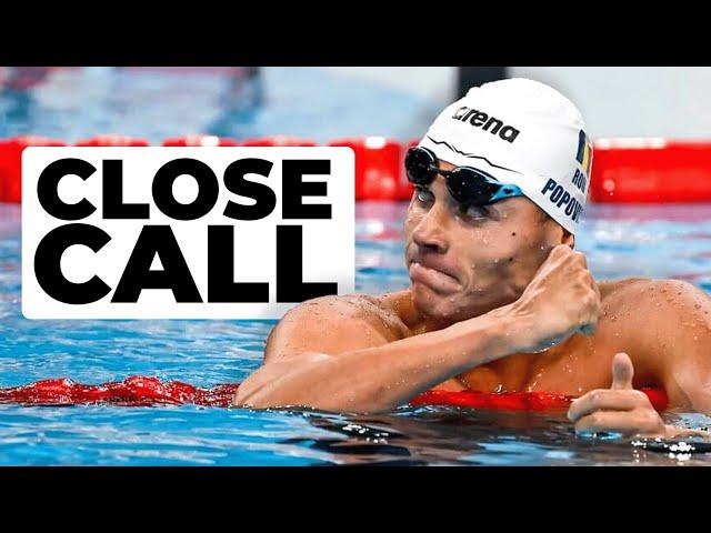 INSANELY CLOSE 200 Freestyle Final Puts David Popovici on Top