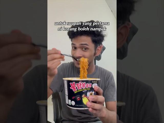 Samyang + Maggi pedas Giler | Food Challenge