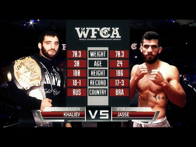 Хусейн Халиев vs. Отон Джэсси | Khusein Khaliev vs. Oton Jasse | WFCA 53