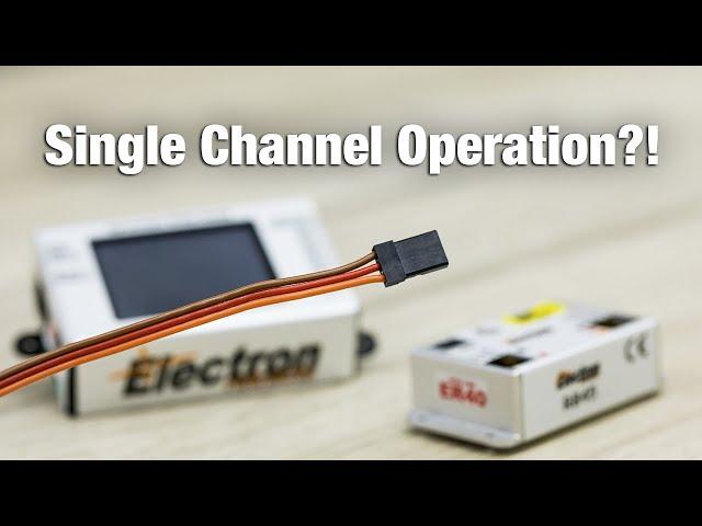 Electron Retracts: Single Channel Operation