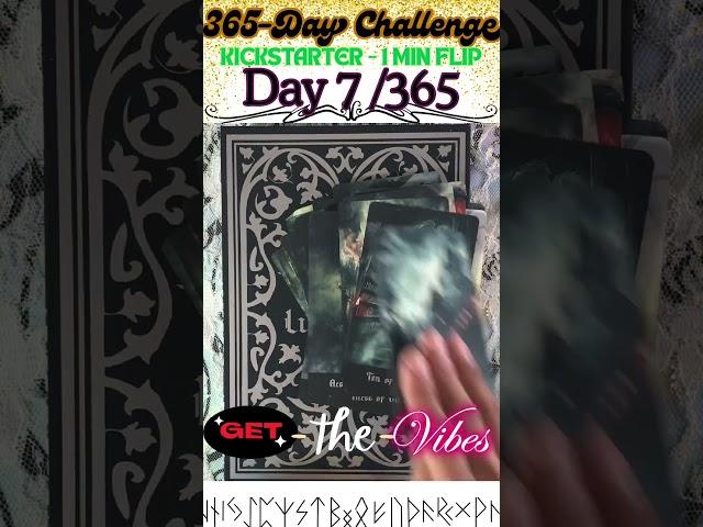 Day 7 of 365-Day Challenge #kickstarter 🪦 The Gothic Literature Tarot by Sirian Shadow #flipthrough