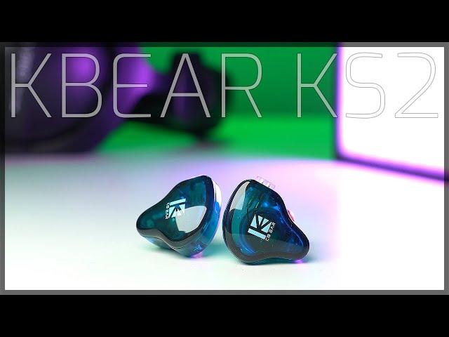 KBEAR KS2 IEM - budget chifi v-shape earphones