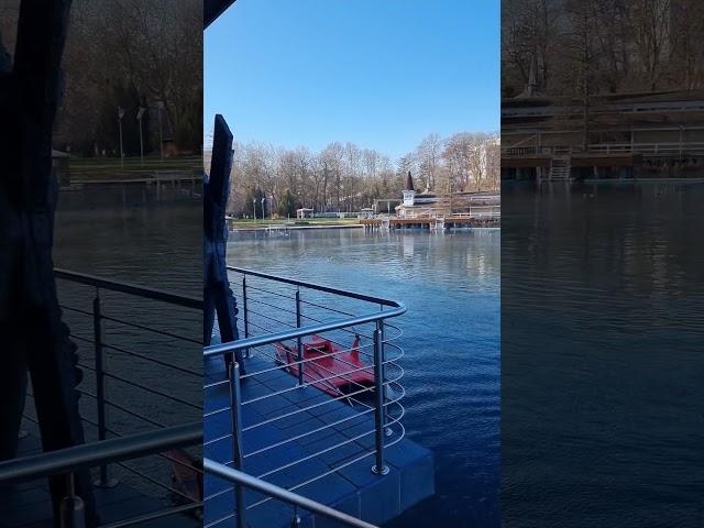 Lake Heviz - Hungary #subscribe #lake #thermal #winter #wonderful