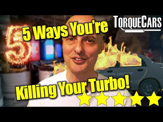 5 Things That Kill Turbo Engines ️ [WARNING]