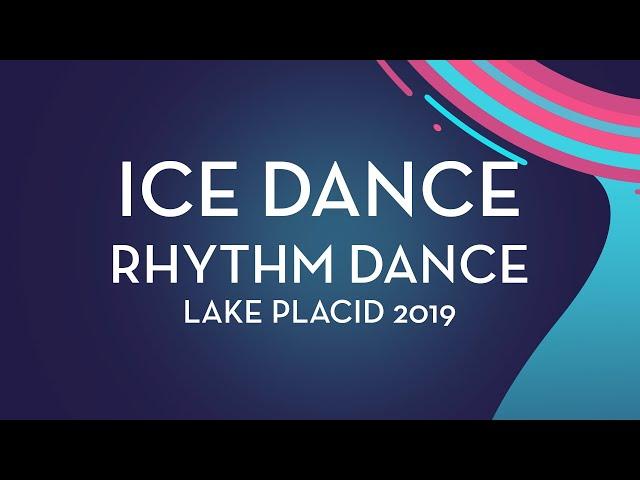 Ella Ales / Daniel Tsarik (USA)| Ice Dance Rhythm Dance | Lake Placid 2019