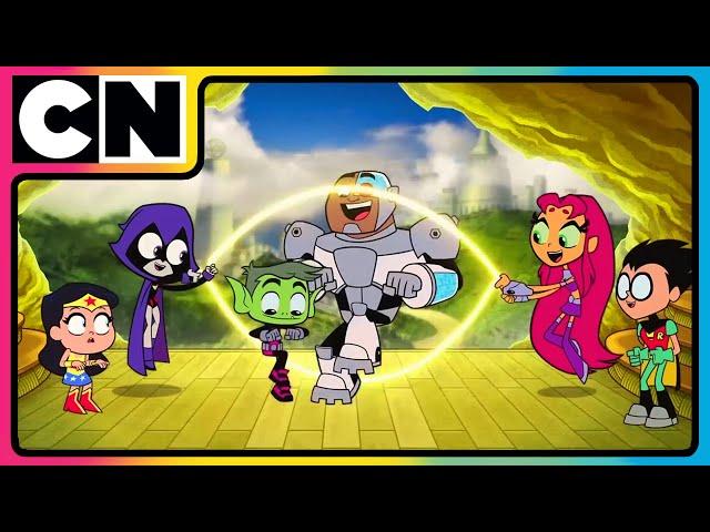 Teen Titans Go| Robo On the Loose! |  Cartoon for kids | Compilation | @cnindia