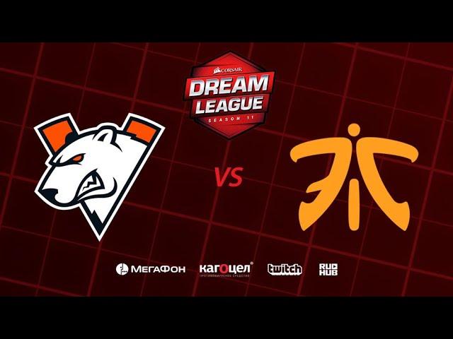 Virtus.pro vs Fnatic, DreamLeague Season 11 Major, bo3, game 1 [Casper & GodHunt]