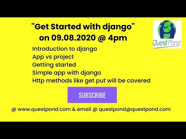 Django Tutorial | Learn Django Step by Step | Django Tutorial for Beginners | Django Training