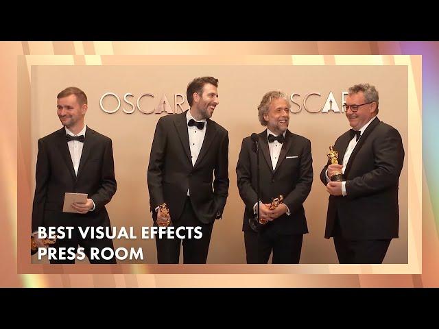 'Dune: Part Two' Best Visual Effects Press Room Speech | 97th Oscars (2025)