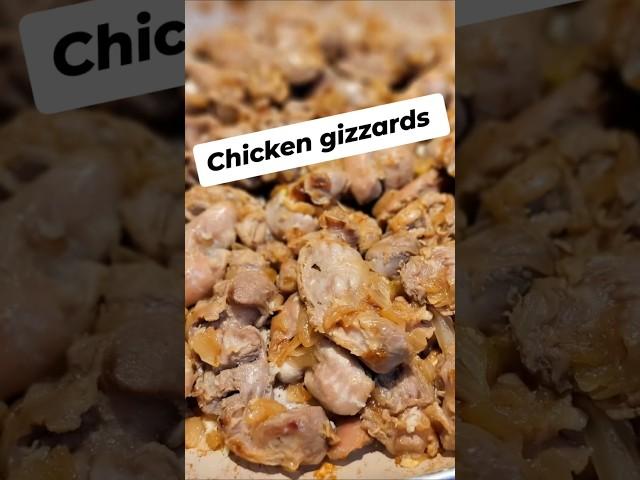 How to make chicken gizzards #chicken #food #poulet #gésier #delicious #gourmandgâté