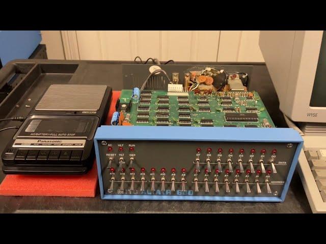 Altair 680 - Creating a Cassette Based Editor/Assembler