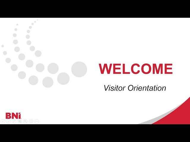 Visitor Orientation on Zoom