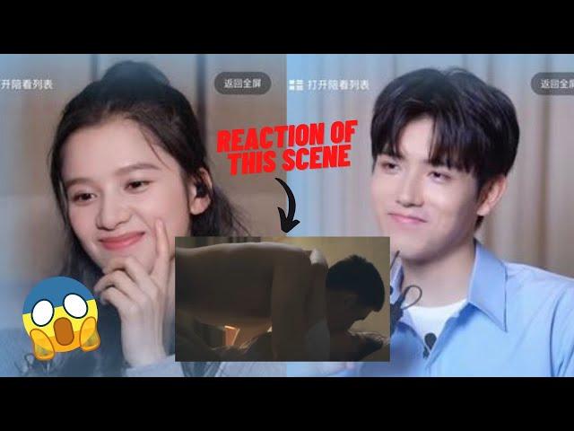 Chen Feiyu and Zhang Jingyi Shy Reaction While Watching This Clip