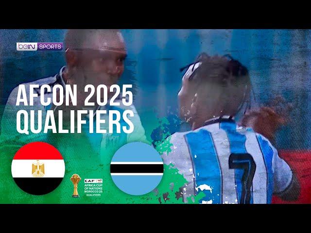 Egypt vs Botswana | AFCON 2025 Qualifiers HIGHLIGHTS | 11/18/24 | beIN SPORTS USA