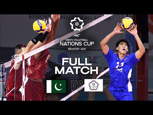 Pakistan vs. Chinese Taipei - Pool Play | AVC Men's Nations Cup 2025