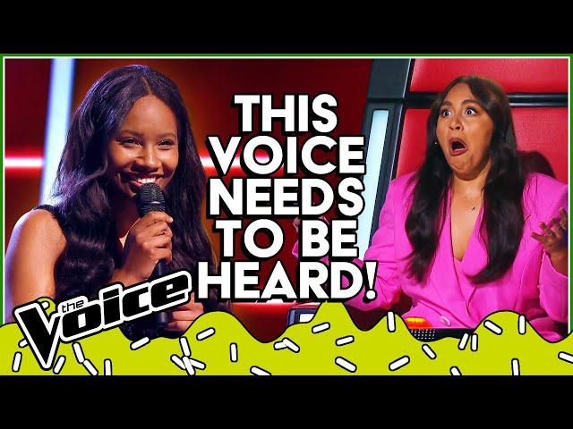 Her ORIGINAL SONG made the Coaches’ JAW DROP on The Voice | Bites