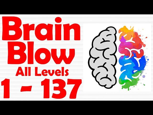 Brain Blow Level 1-137 Gameplay Solution