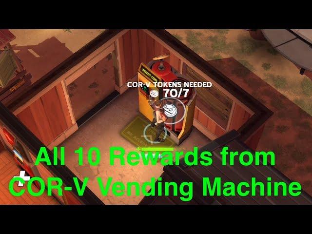 Space Marshals 2 -- All 10 Rewards from COR-V Vending Machine