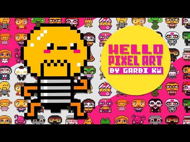 Hello Pixel Art by Garbi KW