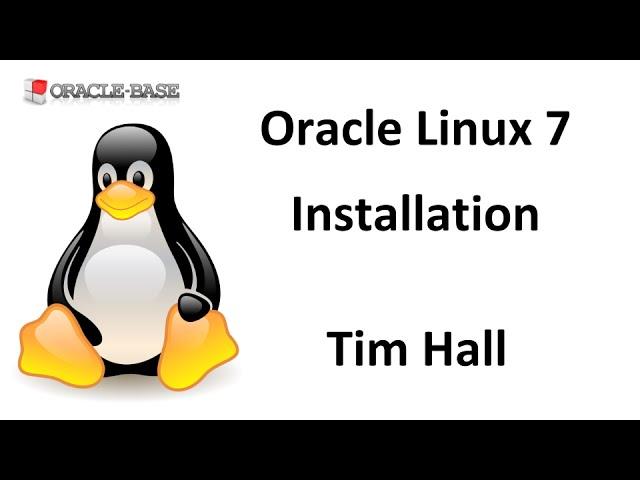 Oracle Linux 7 Installation