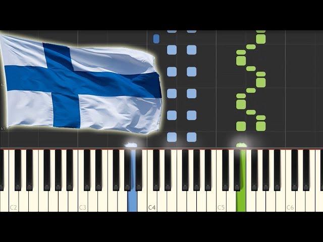 Säkkijärven Polkka [Piano Tutorial] (Synthesia)