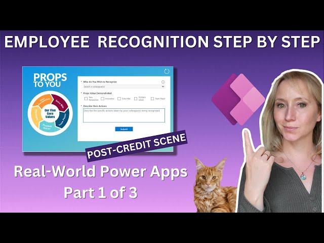 Real World Power Apps - Employee Recognition App: Part 1