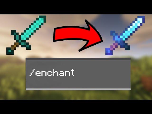 How to use the /enchant Command in Minecraft Bedrock