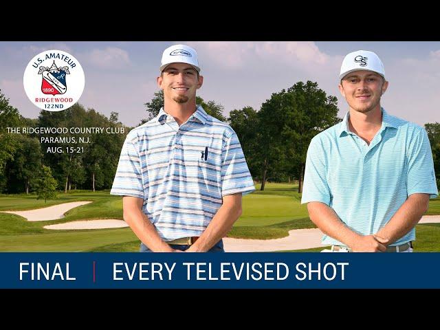 2022 U.S. Amateur Final: Every Televised Shot from Sam Bennett and Ben Carr